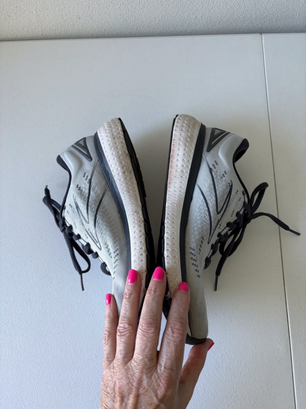 Brooks Glycerin 19 Size Women 9 Navy & Gray‎ Activewear Running Walking Comfort - Picture 9 of 13